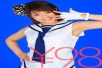 DV-1386 [Profit] Minana-chan challenges 48 moves with national idol costumes. She really feels each of the 48 moves that are unleashed. It is poked from the back to the side and from the bottom to the front, and at the end it is shot in the mouth from a b