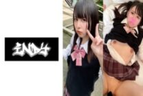 CRT-041 Wearing for 18 hours [Personal shooting] A young girl in blue-purple pants who wants to enjoy the thrill _ Creampie in the tiny pussy of a beautiful black-haired girl with bangs