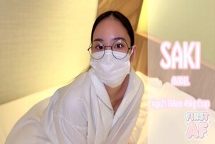 FC2-PPV-4838053 SAKI's first anal sex experience left her in agony